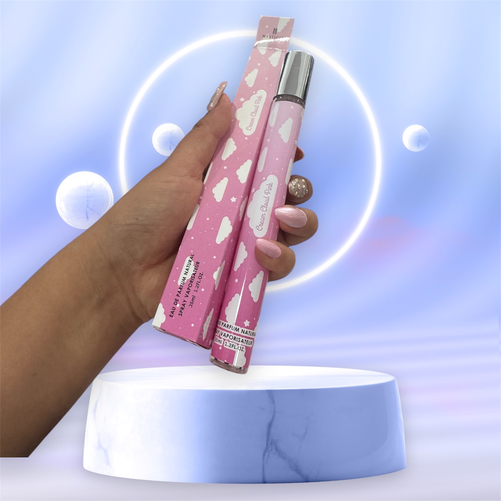 1149 Cream cloud pink