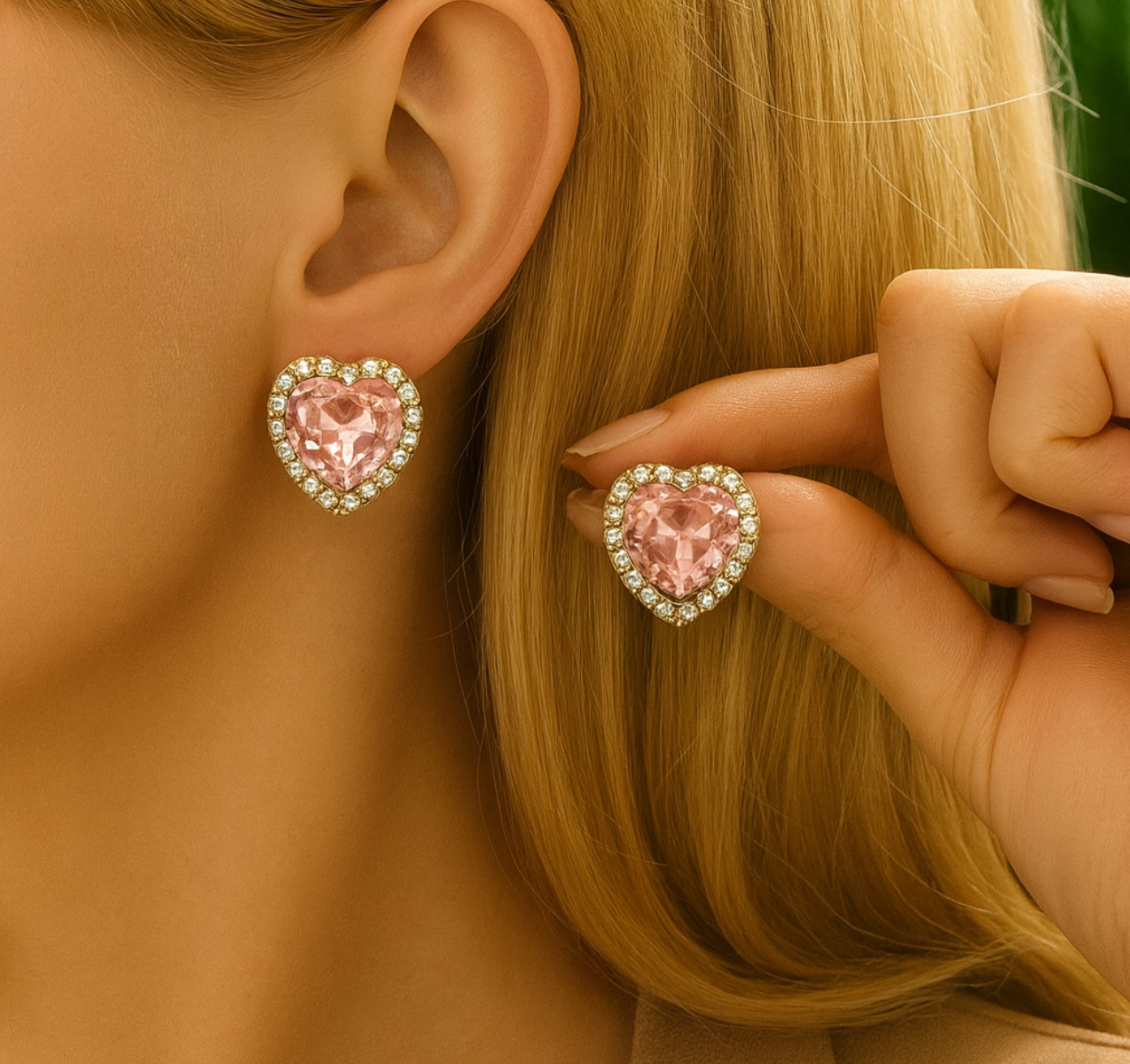 1206 Corazón rosa