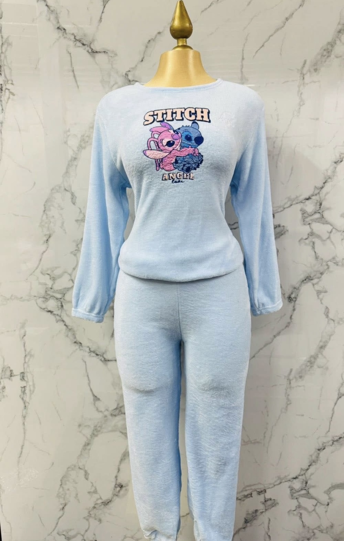 1265 Stitch azul cielo
