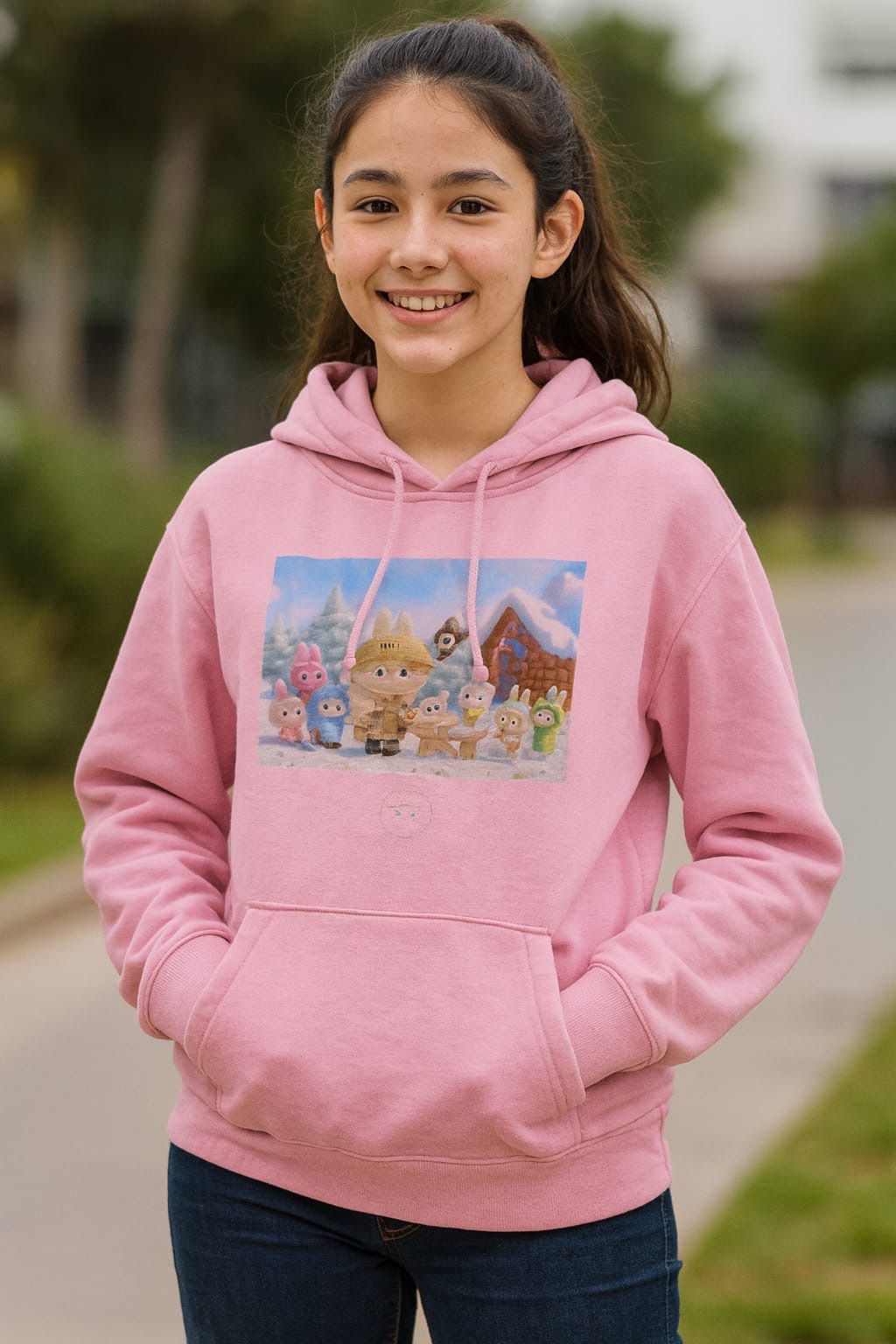 1411 Labubu rosa