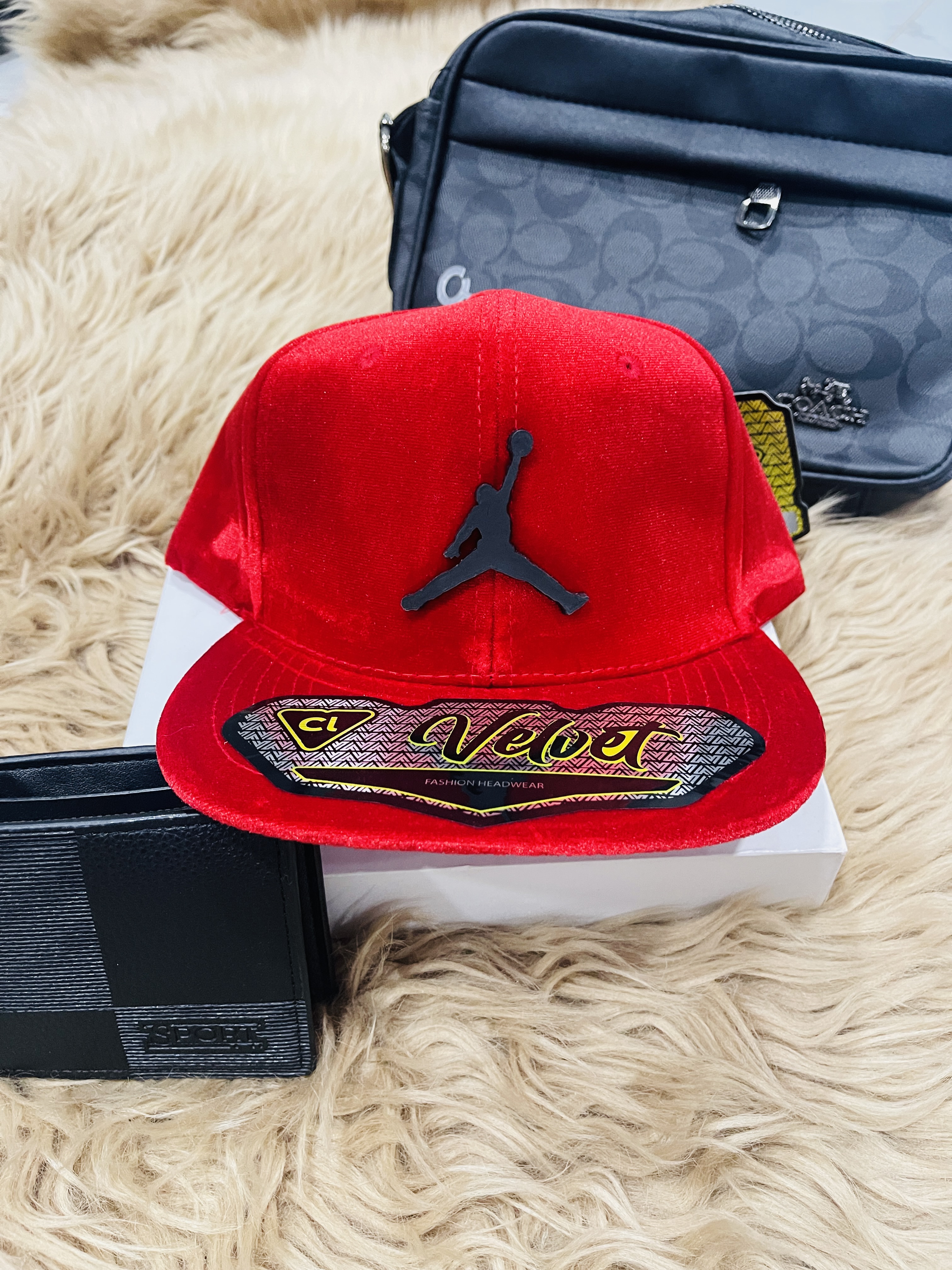 711 Jordan roja-negro