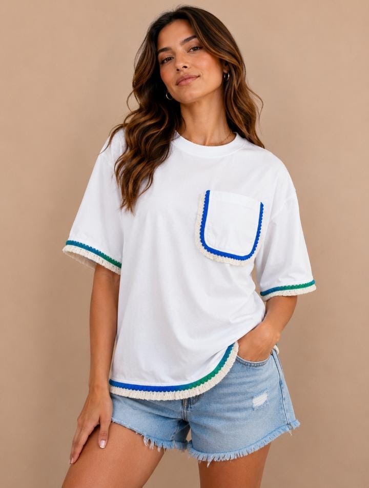 825 Blanca azul