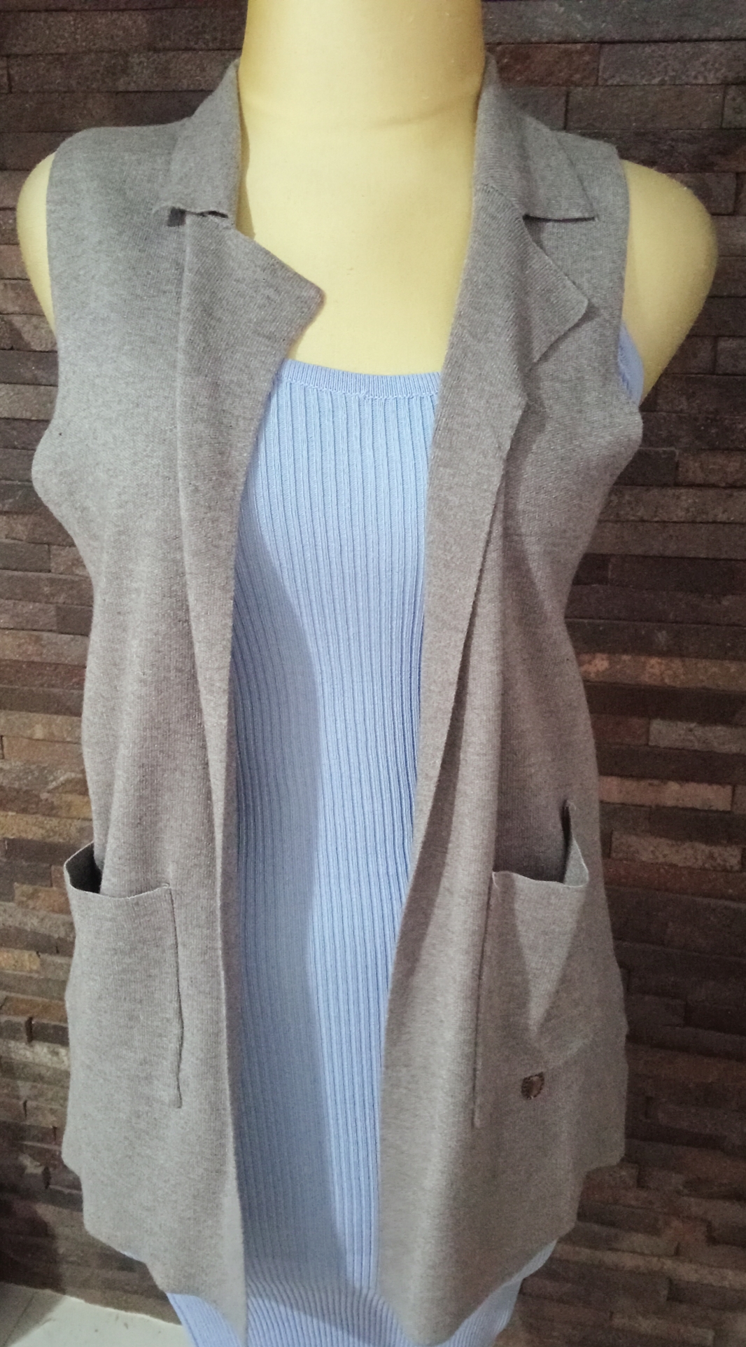 970 Chaleco gris